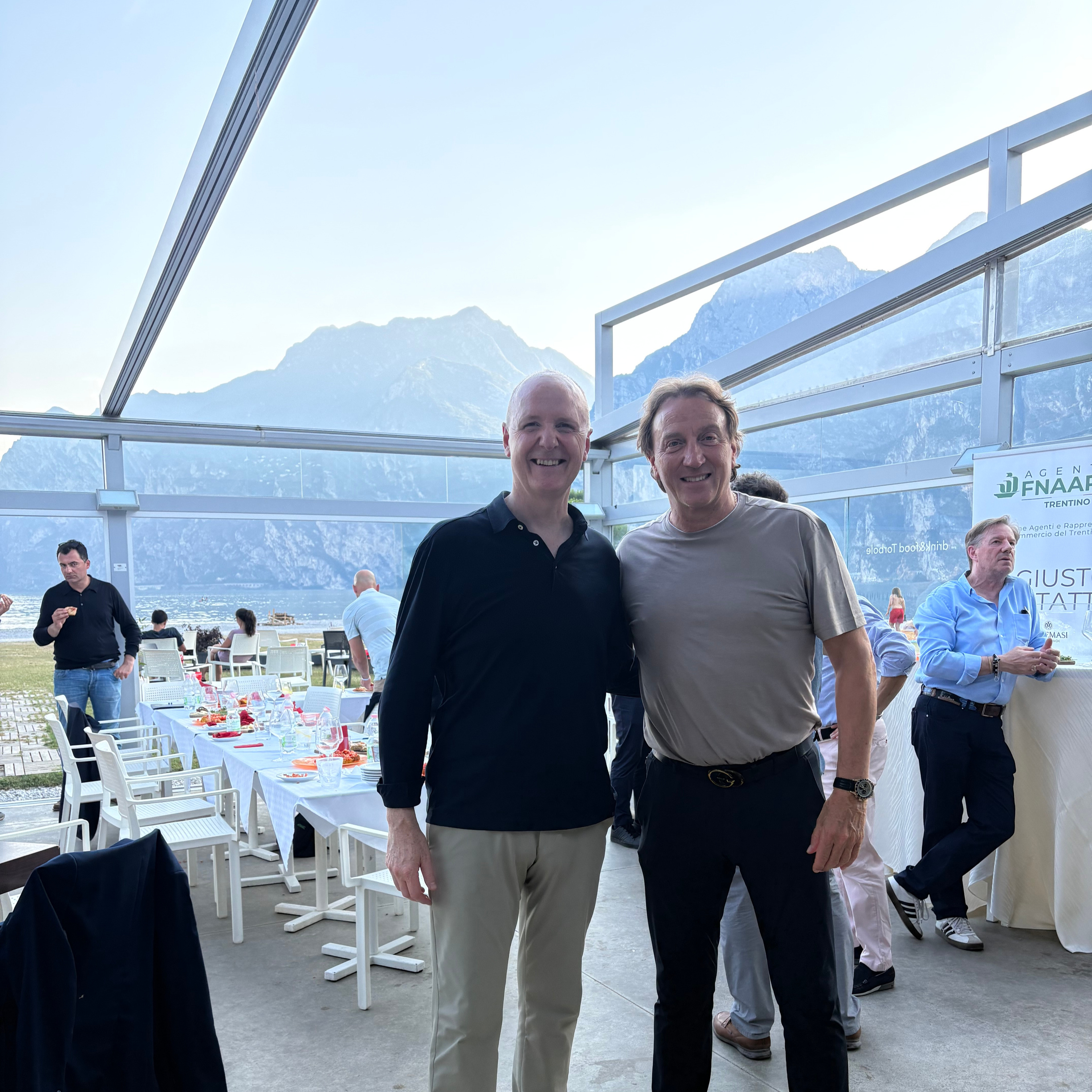 Presidente Filippo Muraglia e Walter Botto